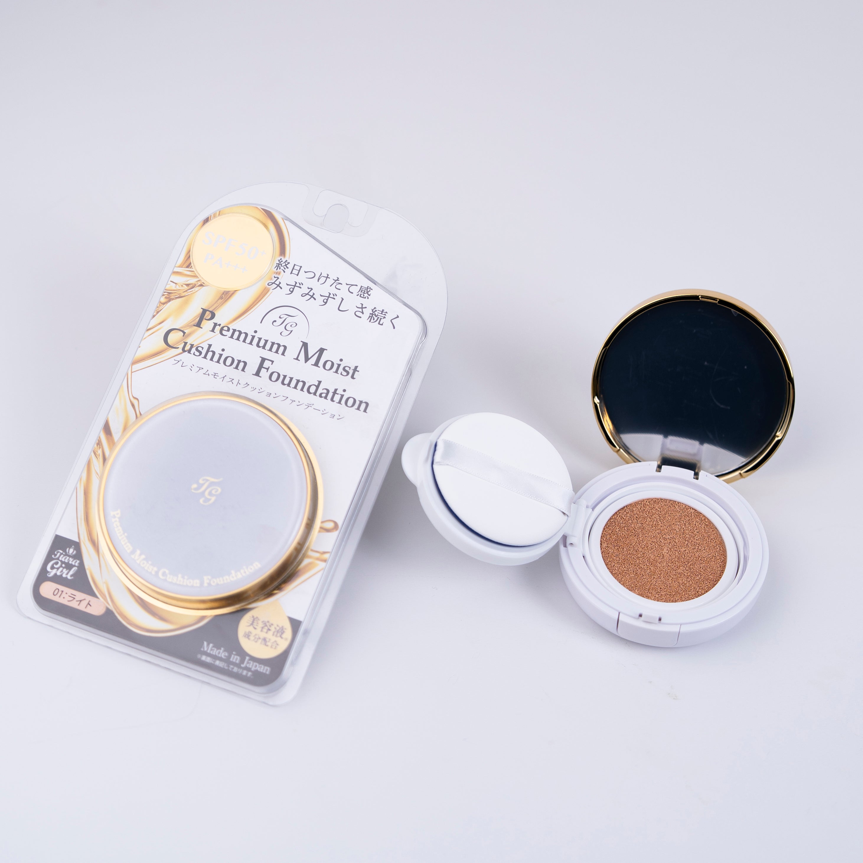 Tiara Girl Premium Moist Cushion Foundation