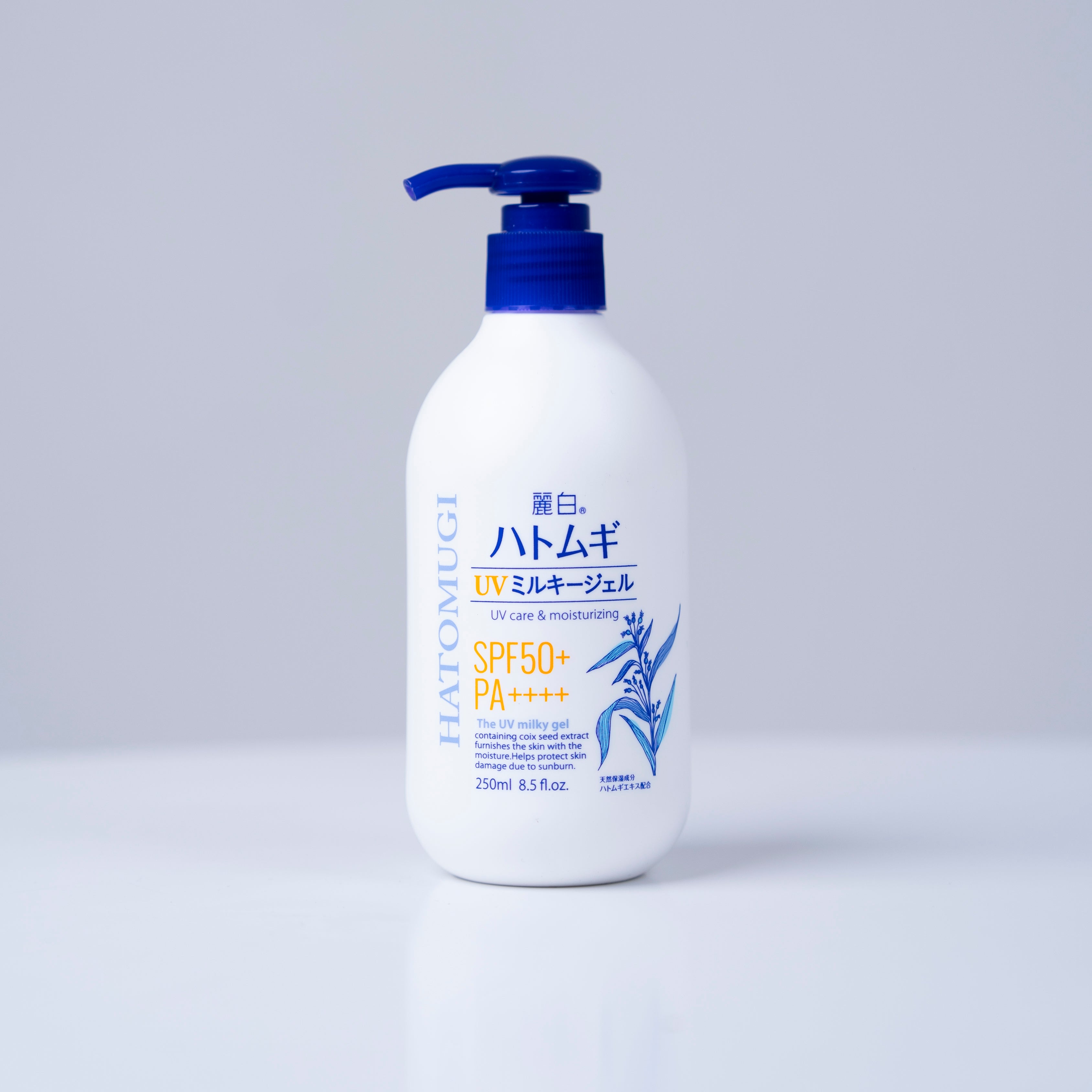 Hatomugi UV Milky Gel SPF50+ PA++++ 250ml